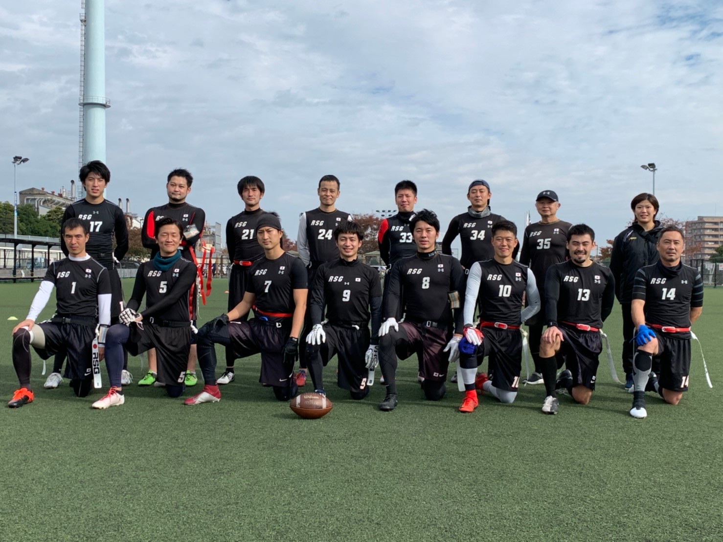 関東地区代表　シニア男子　リバーサイドギャンブラーズ市川