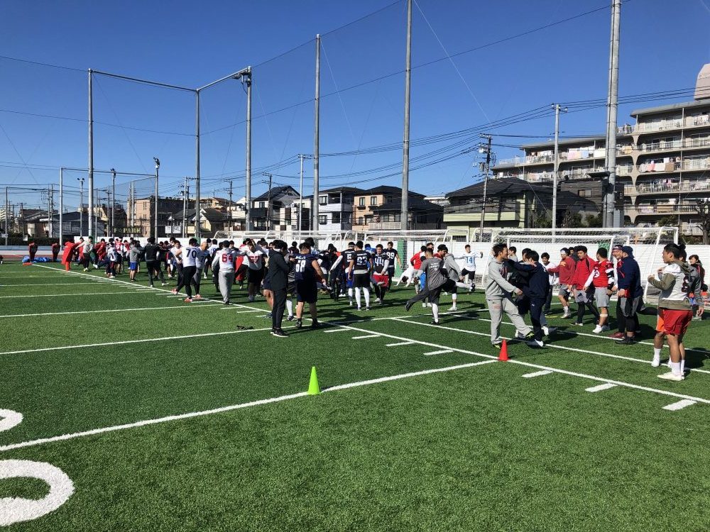 日本代表関東地区トライアウトの様子1