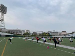 フラッグフットボール日本代表候補ミニキャンプの様子13