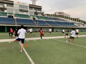フラッグフットボール日本代表候補ミニキャンプの様子15