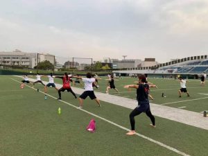 フラッグフットボール日本代表候補ミニキャンプの様子17