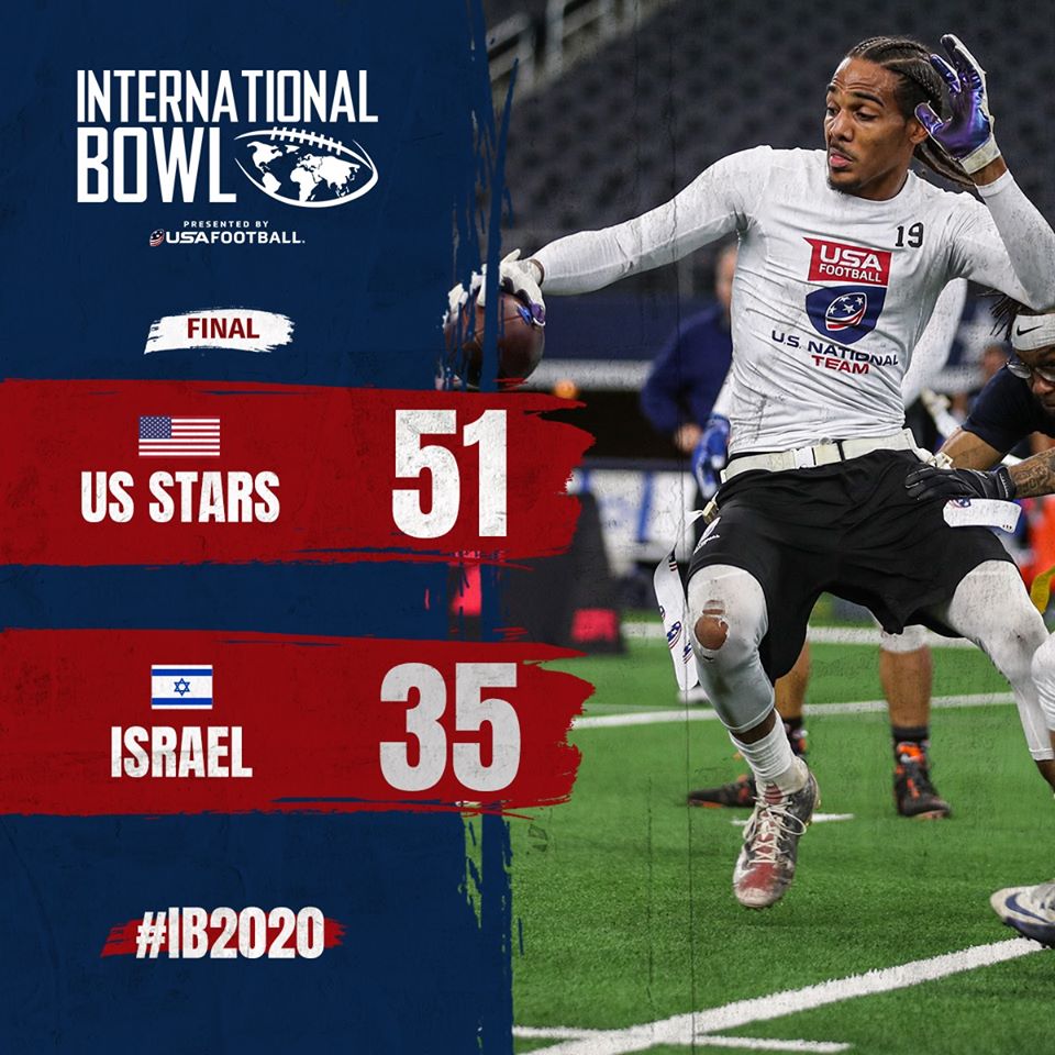 International Bowl 2020 Men’s FLAG finalの様子