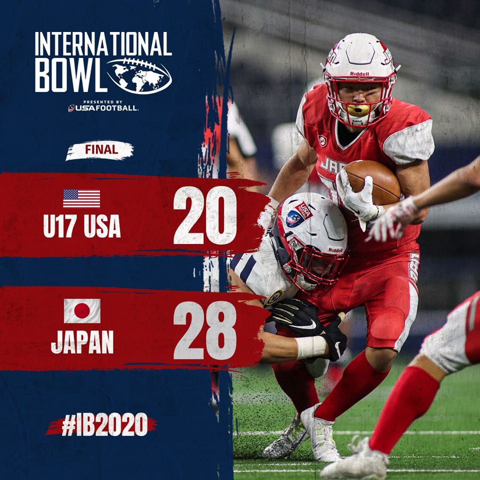International Bowl 2020 17 National vs Japanの様子