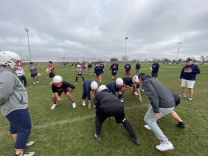 International Bowl 2020 練習の様子3