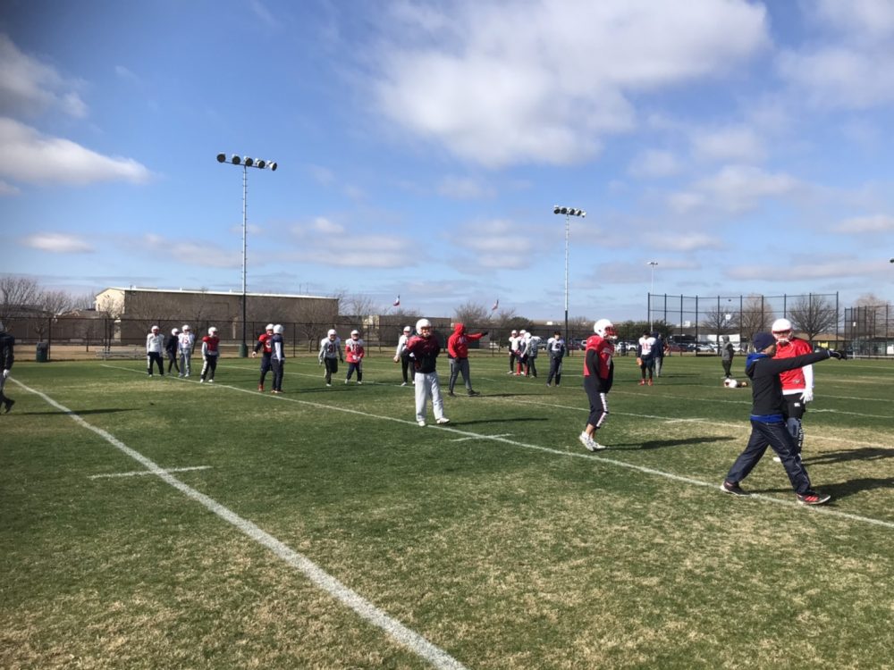 International Bowl 2020 練習の様子2