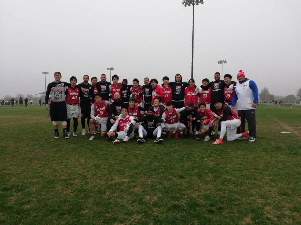 Team JapanとUSA Stripesの選手