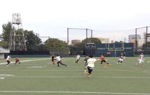フラッグフットボール日本代表候補ミニキャンプの様子7
