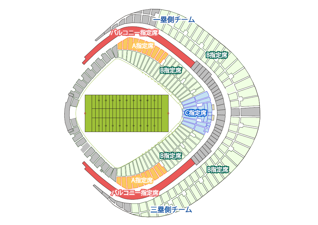 東京ドーム席図