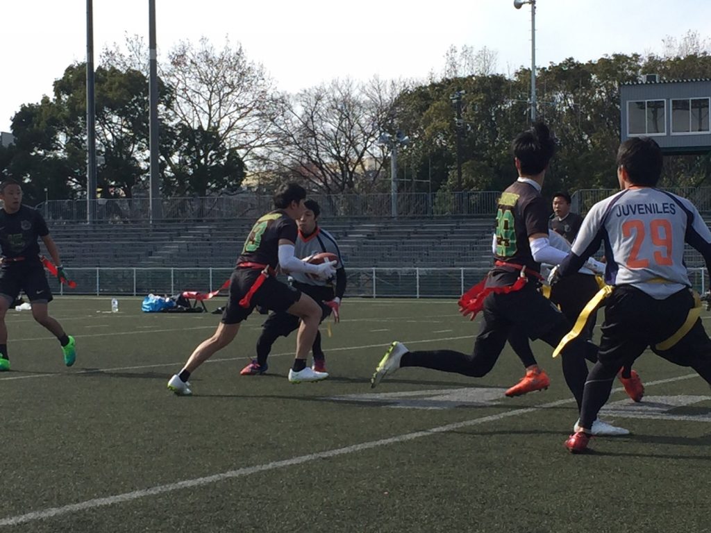 JAFAフラッグフットボール日本選手権の様子2