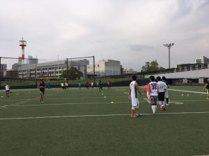 フラッグフットボール日本代表候補ミニキャンプの様子2