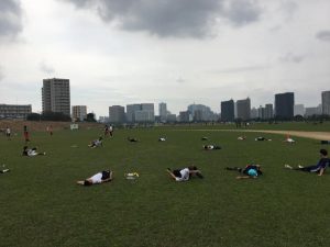 フラッグフットボール日本代表候補ミニキャンプの様子5